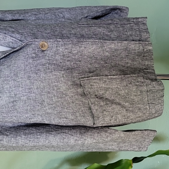 NWT Coldwater Creek Linen Blazer size M - Picture 2 of 4